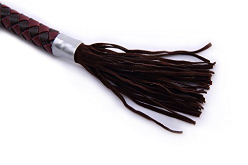 Fouet tissé à la main Anime Cosplay accessoire pour Lucy Costume noir