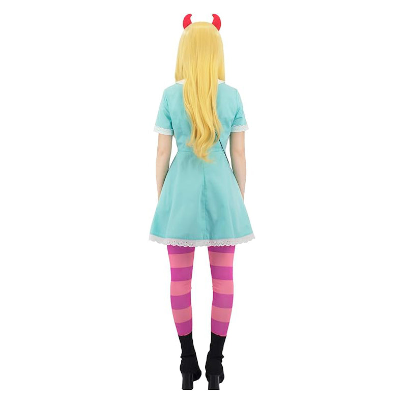 Womens Star Cosplay Costume Outfit Horn and Bag