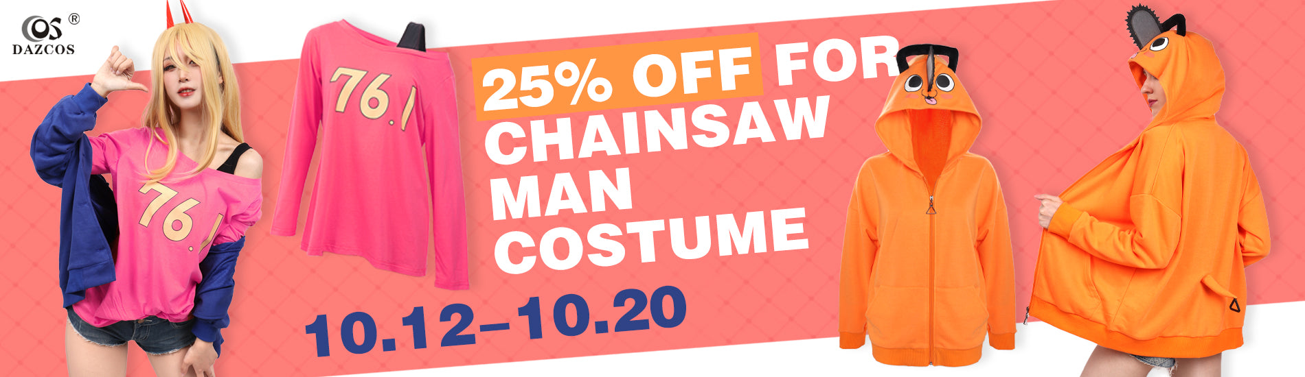 ChainSaw Man Costume Discount