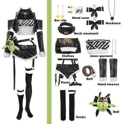 Nicole Demara Cosplay Costume Anime Game Full Set 