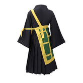 Kenjaku Women JJK Cosplay Costume Full Set with Cassock Geto Suguru Kasaya Robe Dress Kimono Anime Outfits Suit