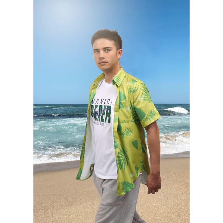 Green Printed T-Shirt 