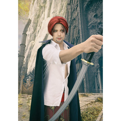 Red Hair Shanks Cosplay Costume
