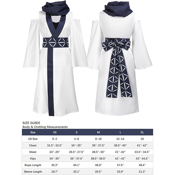 Women Ryomen Sukuna Cosplay US Size JJK Costume Kimono with Underclothes Socks Female Version