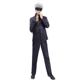 Gojo Satoru Cosplay Costume Uniform Ouitfit with Blindfold