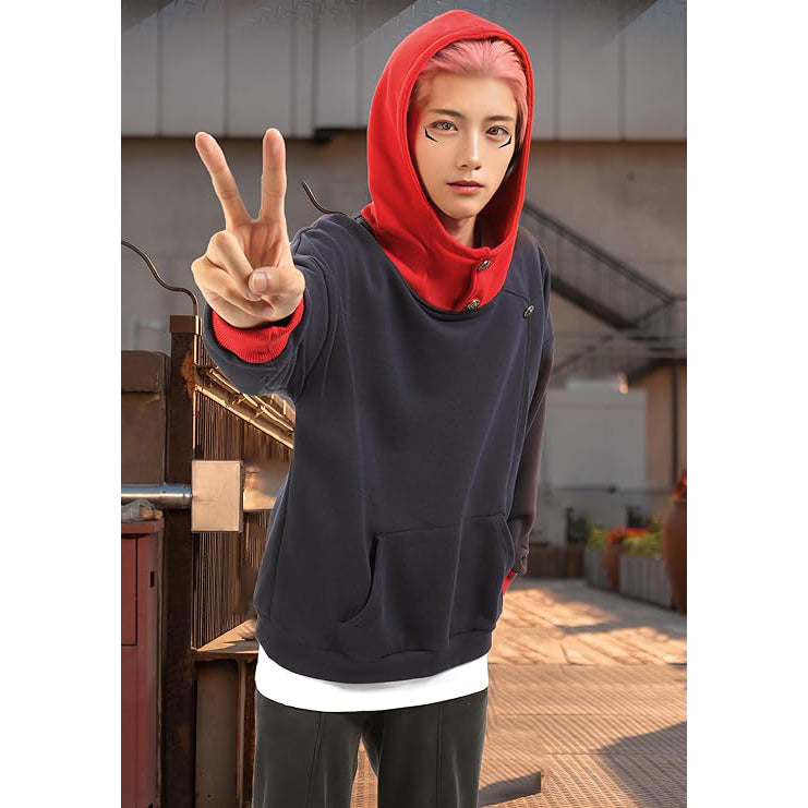 Lmetsky Anime Cosplay Kostuum Hoodie, Anime Hoodie Sweatshirt Anime Hoodie 3D Gedrukt Volwassen Outfit Mannen 2 Stuks, Geel, M Lmetsky Anime Cosplay Kostuum Hoodie, Anime Hoodie Sweatshirt Anime Hoodie 3D Gedrukt Volwassen Outfit Mannen 2 Stuks, Geel, M