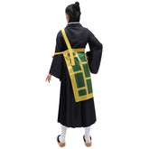 Kenjaku Women JJK Cosplay Costume Full Set with Cassock Geto Suguru Kasaya Robe Dress Kimono Anime Outfits Suit