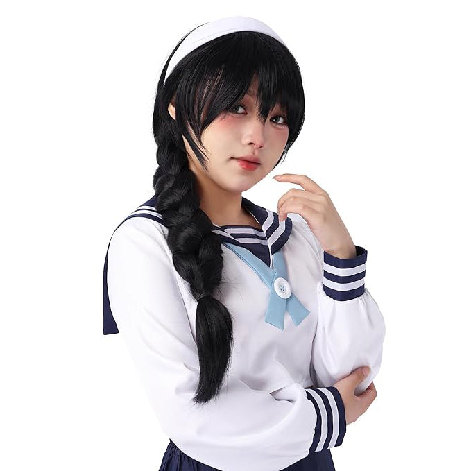 Riko Cosplay Wig with Headband Anime JJK Costume Accessories