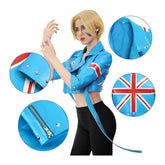 Fighter Cammy White Cosplay Jacket Women