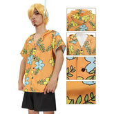 Sanji Cosplay Costume Hoodie Shirt for Men