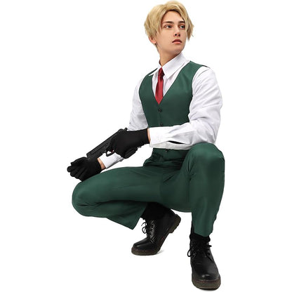 Men Cosplay Costumes Shirt Jacket Pant Uniform Suit Halloween