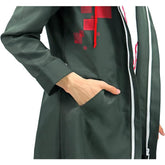 Cosplay Costume Jacket Shirt with Silver Chain 