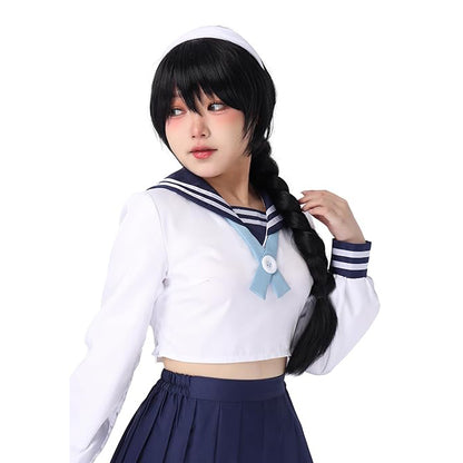 Riko Cosplay Wig with Headband Anime JJK Costume Accessories