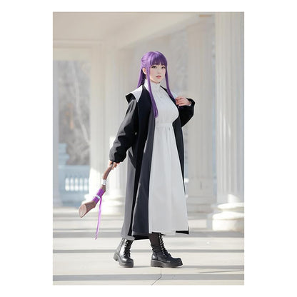 Frieren Fern Cosplay Costume Uniform Dress Outfit for Halloween Party