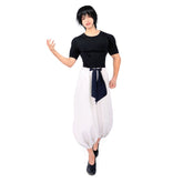 Gojo Satoru/Fushiguro Toji Black Shirt and Grey Baggy Pants with Black Belt