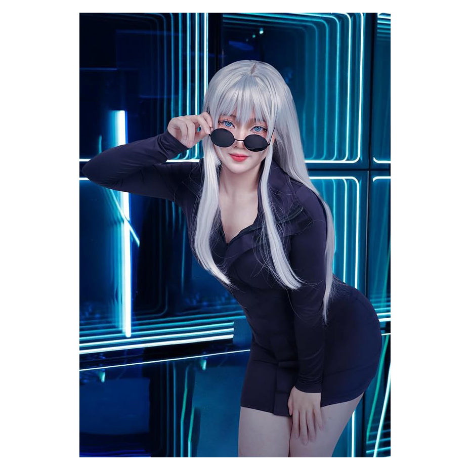 Satoru Women Cosplay Wig Anime JJK Costume Accessories