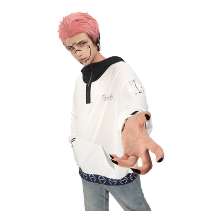 Ryomen Sukuna Hoodie Men Sweatshirt JJK Cosplay Costume