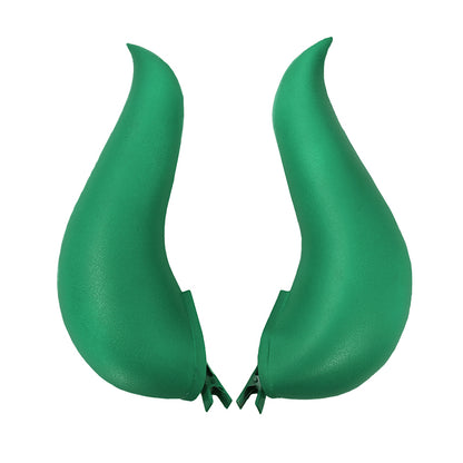 Albedo Demon Devil Horns Cosplay Clip Headwear Accessories for Halloween Party
