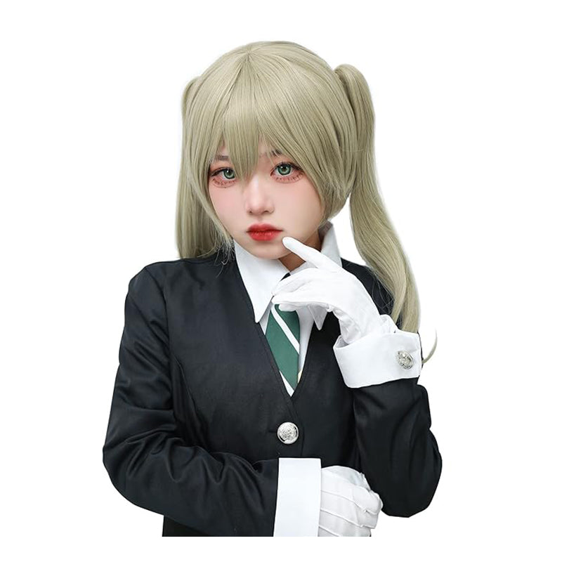 Anime Cosplay Wig Flaxen Light Brown Wig Costume Accessories For Halloween Party