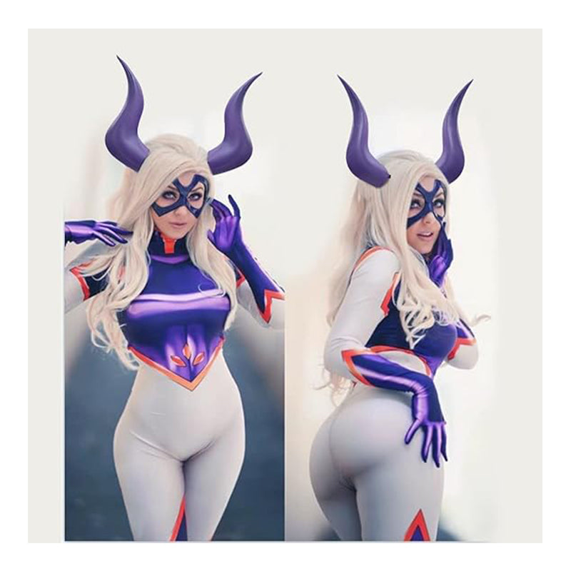 Anime Purple Horn Hairpin Angel Hair Clip Headband Devil Horns Ears Hairband Cosplay Costume Accessories For Halloween Party