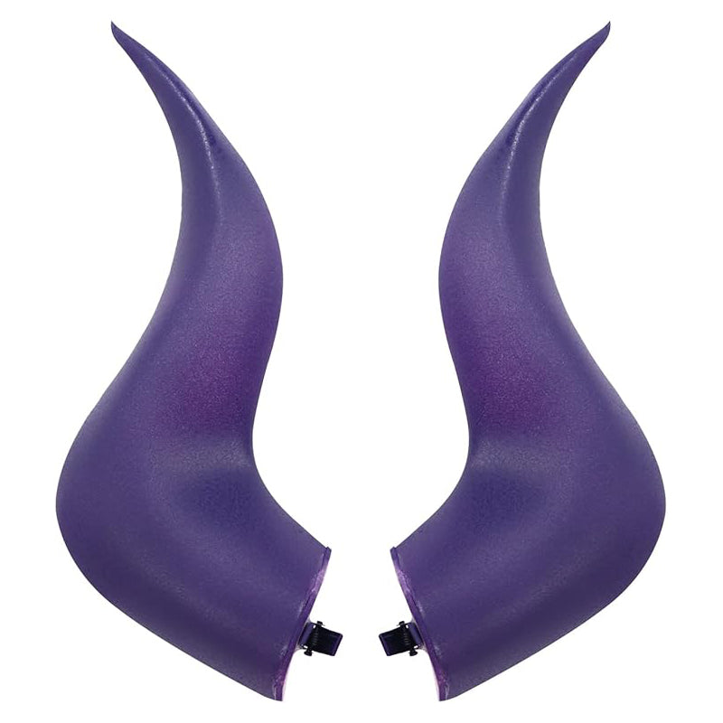 Anime Purple Horn Hairpin Angel Hair Clip Headband Devil Horns Ears Hairband Cosplay Costume Accessories For Halloween Party