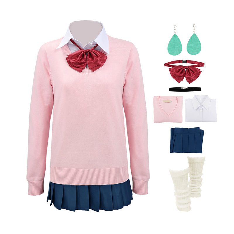 Ayase Women Cosplay Costume Adults Anime Outfit JK Uniform Suit US Size