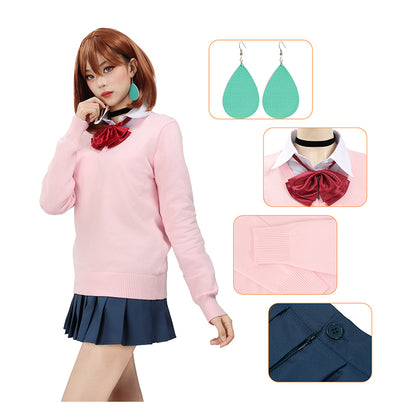 Ayase Women Cosplay Costume Adults Anime Outfit JK Uniform Suit US Size