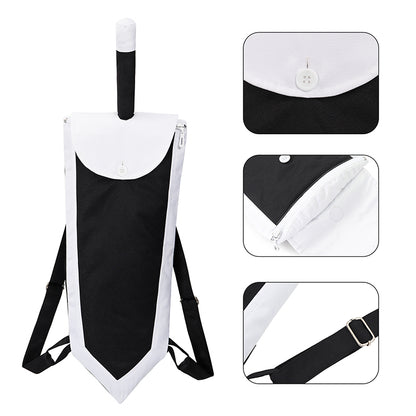 Dragon Sword Backpack Anime Cosplay Costume Accessories Bag for Halloween Party
