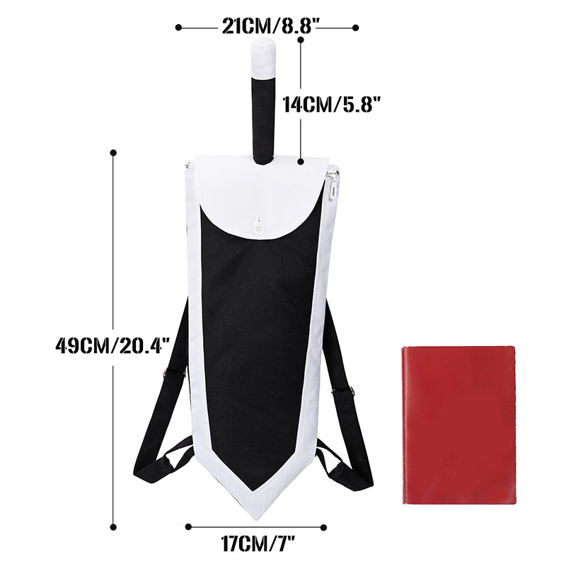 Dragon Sword Backpack Anime Cosplay Costume Accessories Bag for Halloween Party