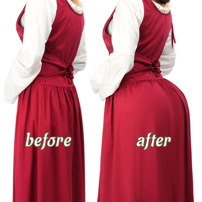 Fake Booty Butt Cheeks Granny Old Lady Costume Cosplay Accessories for Halloween Christmas