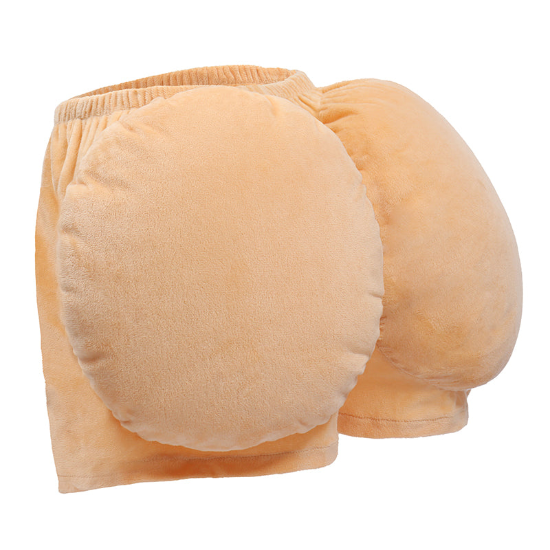 Fake Booty Butt Cheeks Granny Old Lady Costume Cosplay Accessories for Halloween Christmas