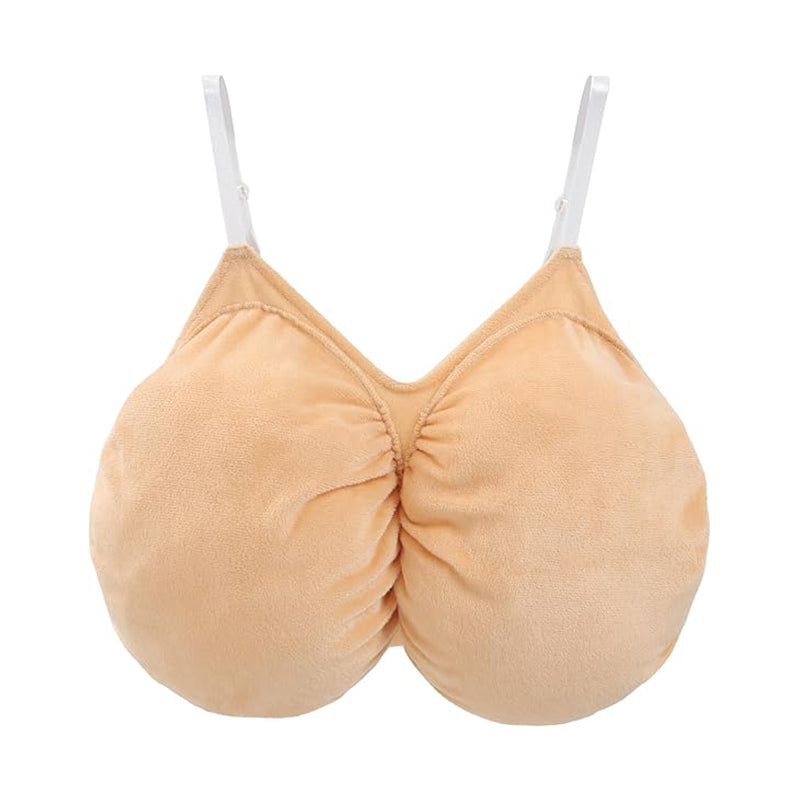 Fake Chest Old Lady Grandma Bust Cosplay Costume Accessories For Halloween Christmas