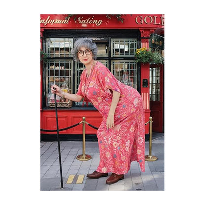Fake Chest Old Lady Grandma Bust Cosplay Costume Accessories For Halloween Christmas
