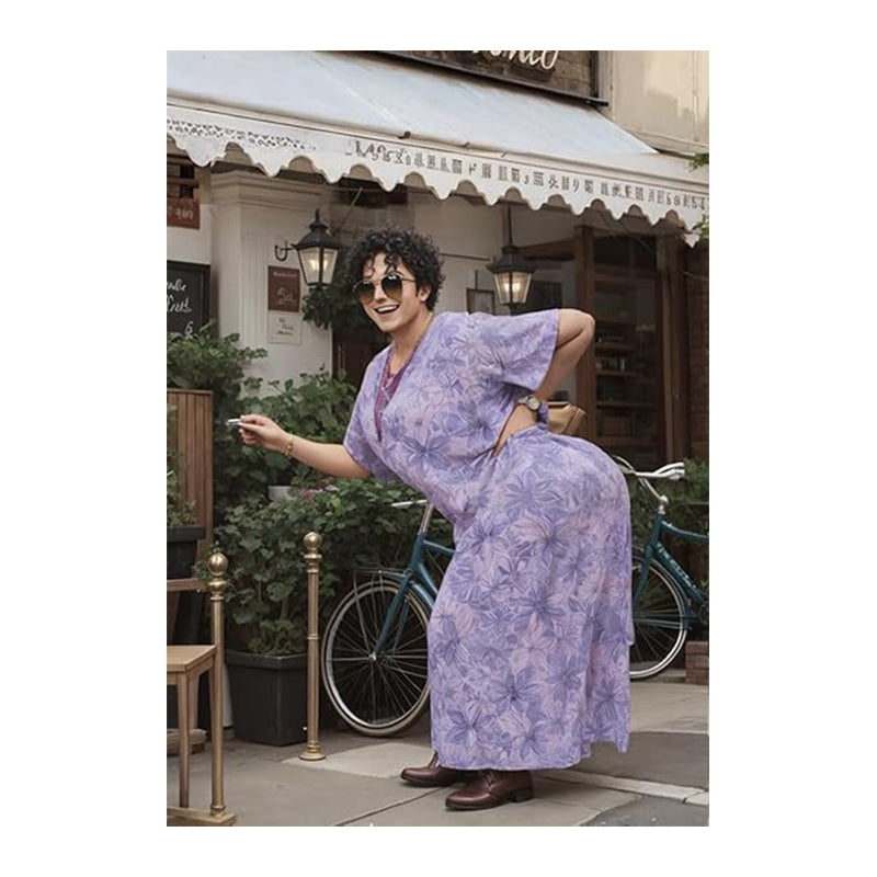 Fake Chest Old Lady Grandma Bust Cosplay Costume Accessories For Hallo – DAZCOS