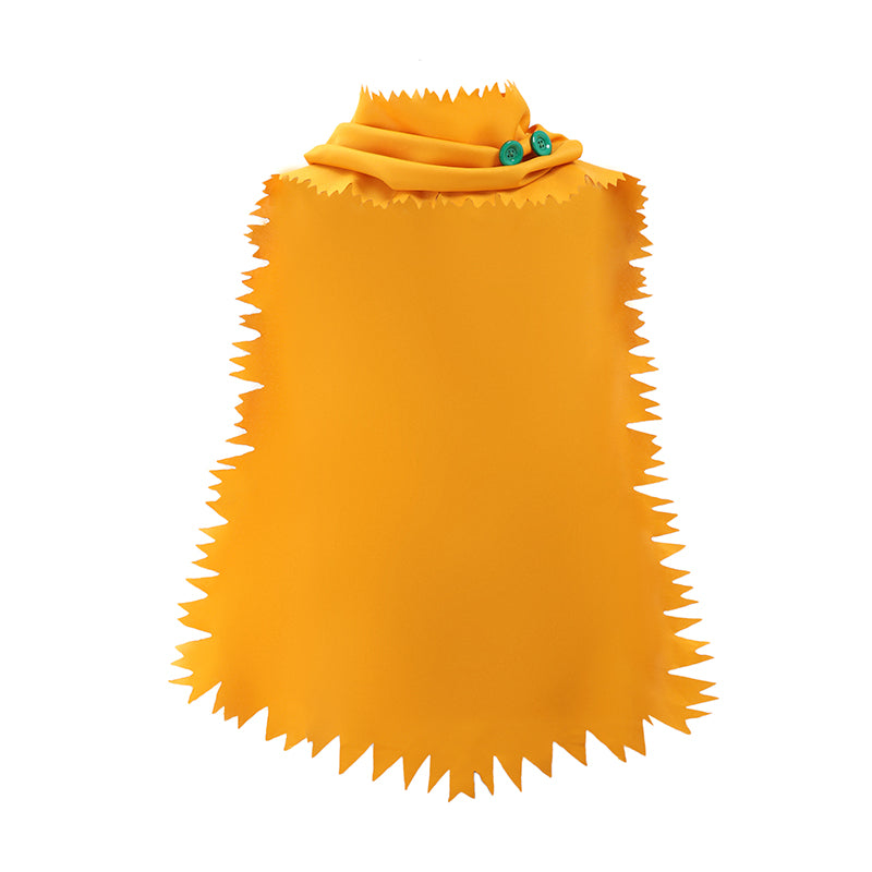 Hero Cosplay Capes Yellow Scarf Cloak Men Halloween Costume Accessories