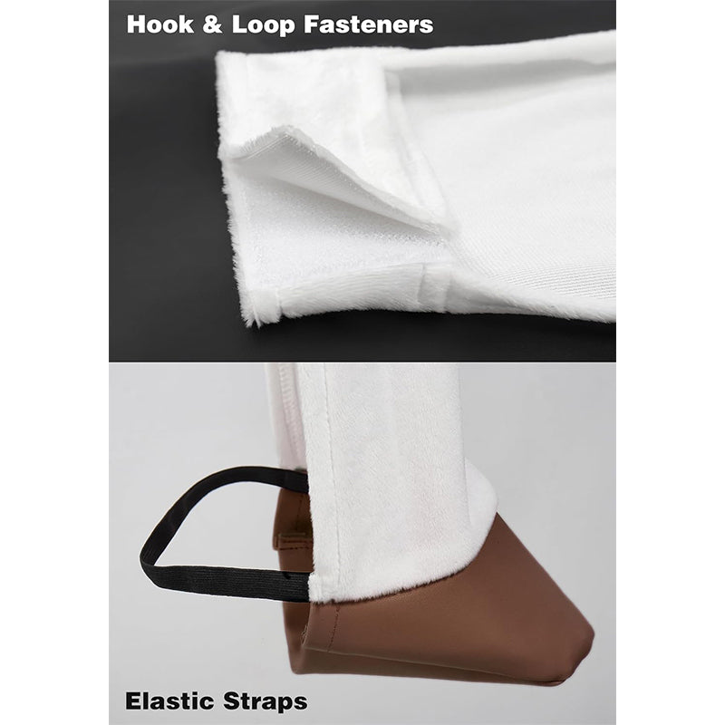 Horse Hoof Hand Shoes Set Animal Hooves Gloves Shoe Covers With Elastic Straps Costume Accessories