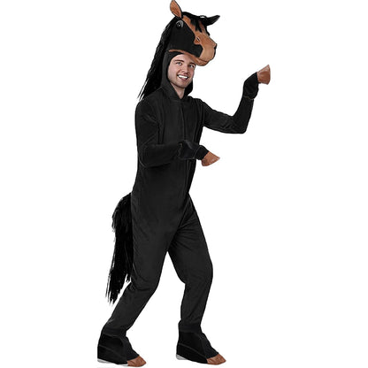 Horse Hoof Hand Shoes Set Animal Hooves Gloves Shoe Covers With Elastic Straps Costume Accessories