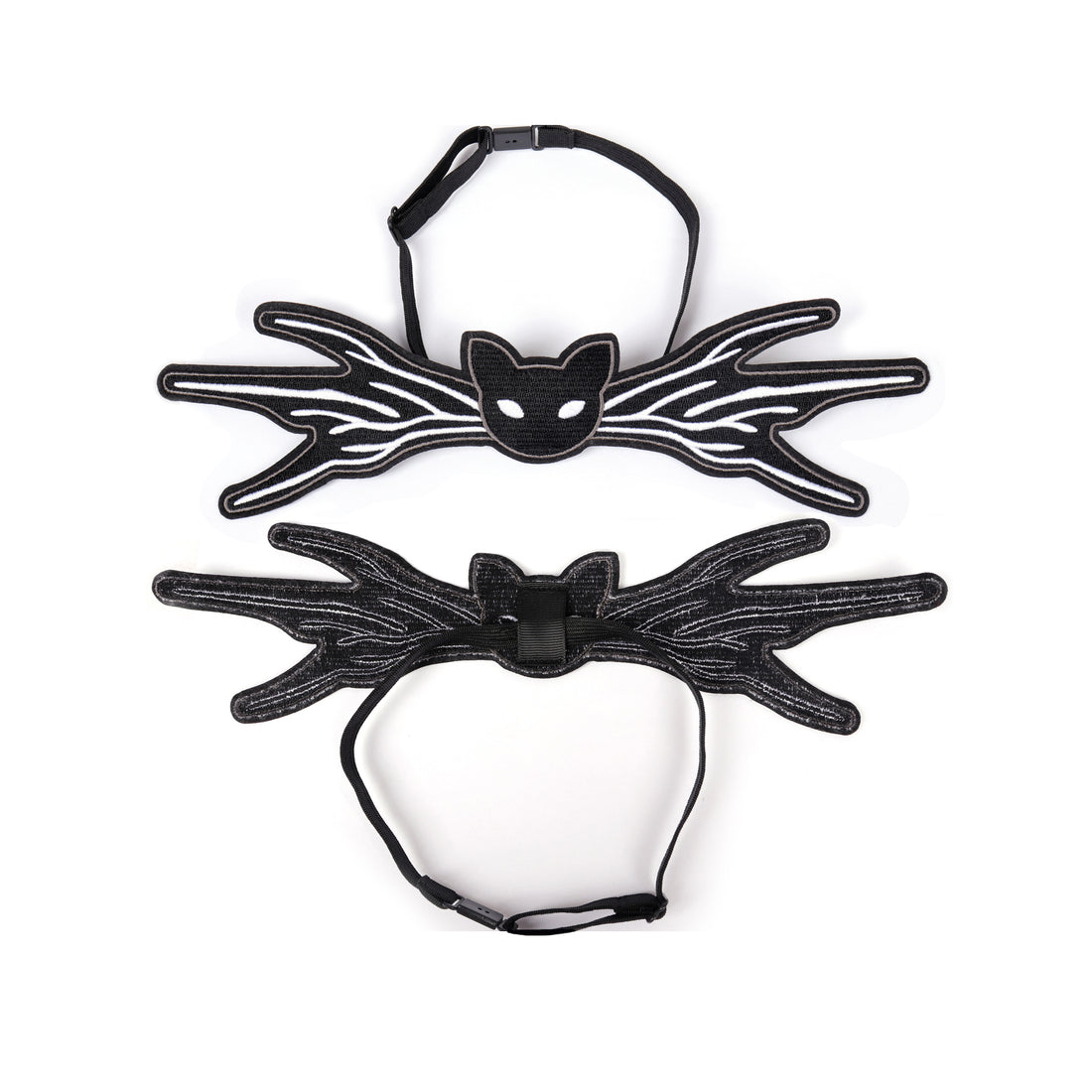 DAZCOS Jack Black Bat Bowtie Halloween Cosplay Accessory