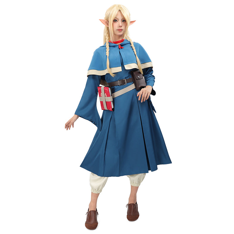 Marcille Women Cosplay Costume Full Set Outfit for Halloween Party