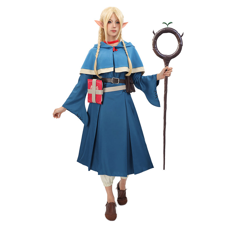Marcille Women Cosplay Costume Full Set Outfit for Halloween Party