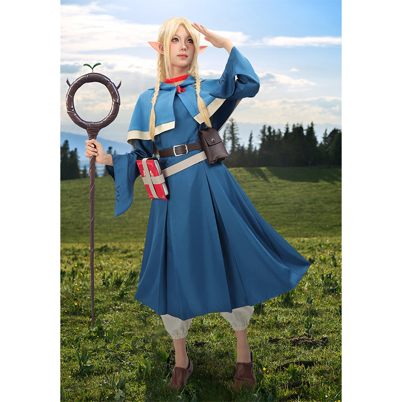 Marcille Women Cosplay Costume Full Set Outfit for Halloween Party