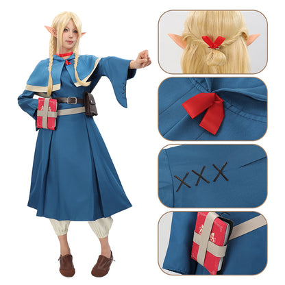 Marcille Women Cosplay Costume Full Set Outfit for Halloween Party