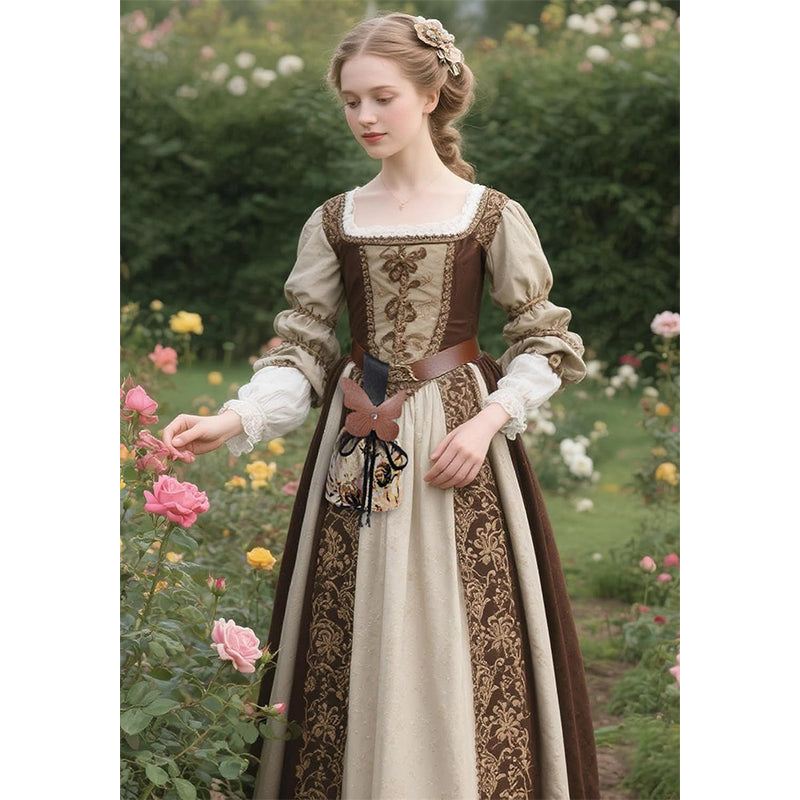 Medeival Renaissance Belt Pouch Butterfly Drawstring Waist Bag Coin Purse Dice Bag LARP Ren Faire Costume Accessories