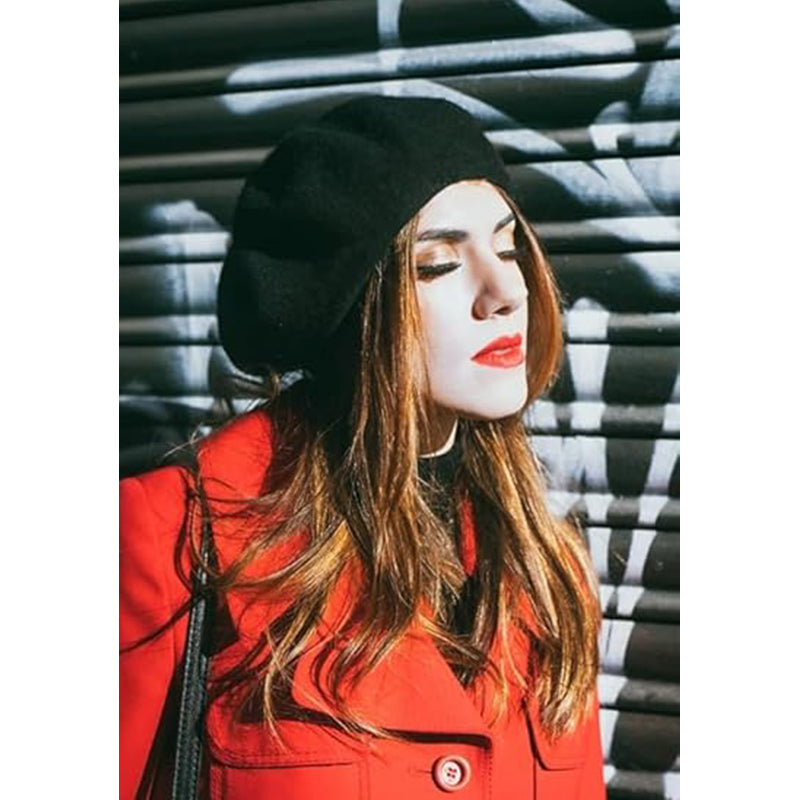 Medieval Beret Cap Renaissance Festival Cosplay Hat Painter Cap For Women Men Costume Accessories Hat