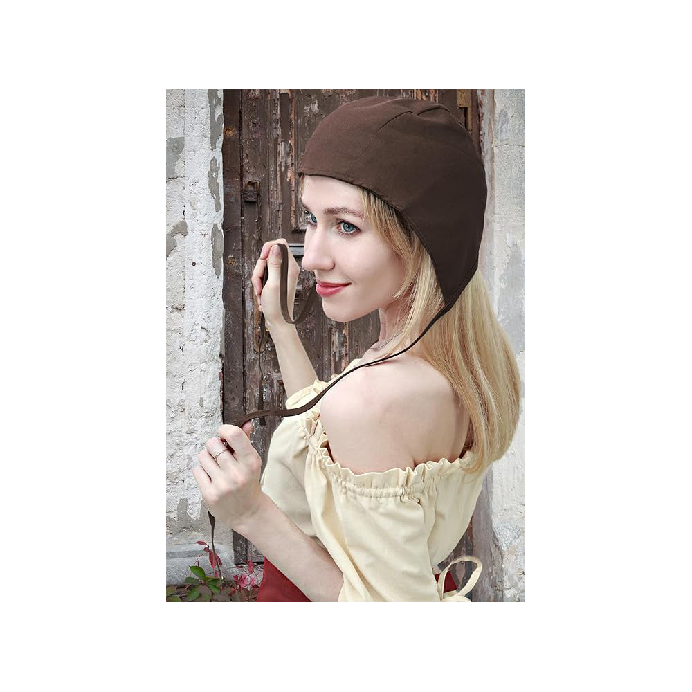 Medieval Coif Cap Women&