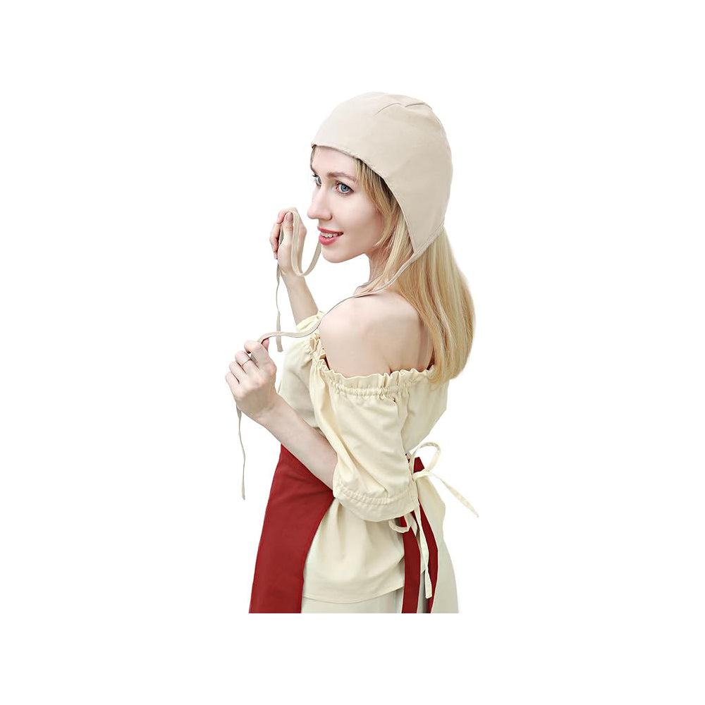 Medieval Coif Cap Women&