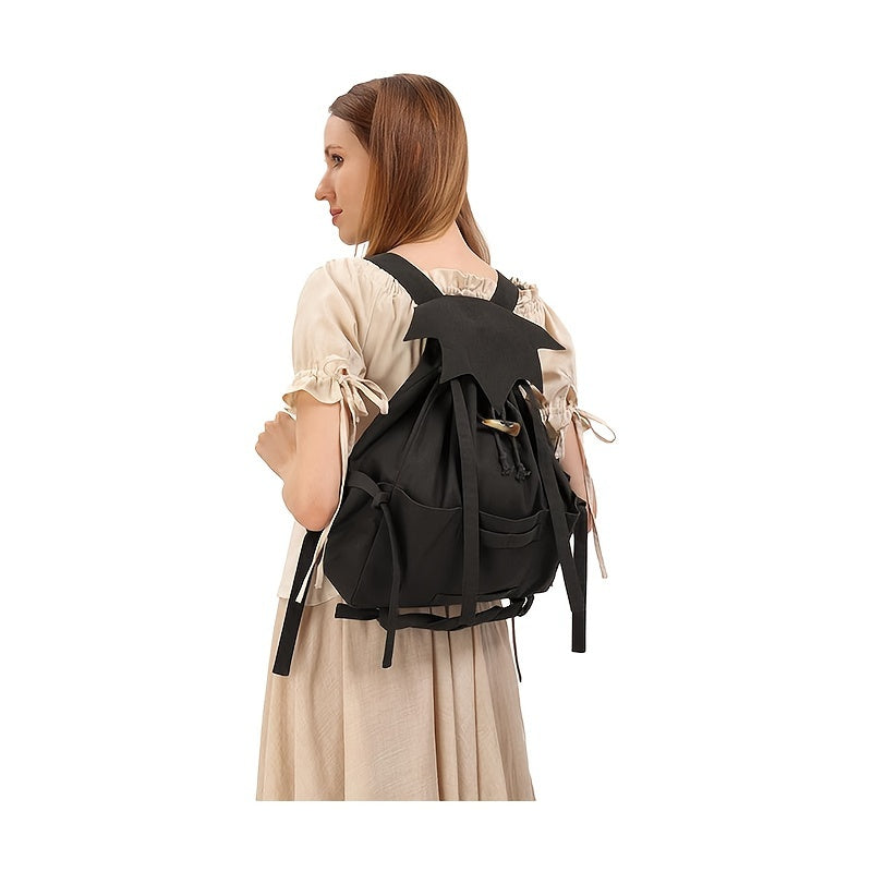 Medieval Drawstring Backpack Vintage LARP Renaissance Bag Ren Fair Fantasy Costume Accessories