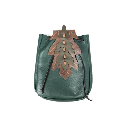 Medieval Drawstring PU Leather Belt Pouch Renaissance Vintage Waist Bag Coin Purse for LARP Pirate Gothic Accessories