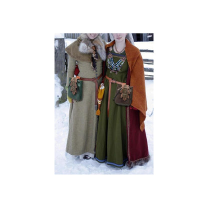 Medieval Drawstring PU Leather Belt Pouch Renaissance Vintage Waist Bag Coin Purse for LARP Pirate Gothic Accessories