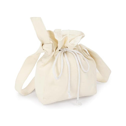 Medieval Drawstring Shoulder Bag Renaissance Canvas Dice Bag Coin Purse Ren Faire Costume Accessories